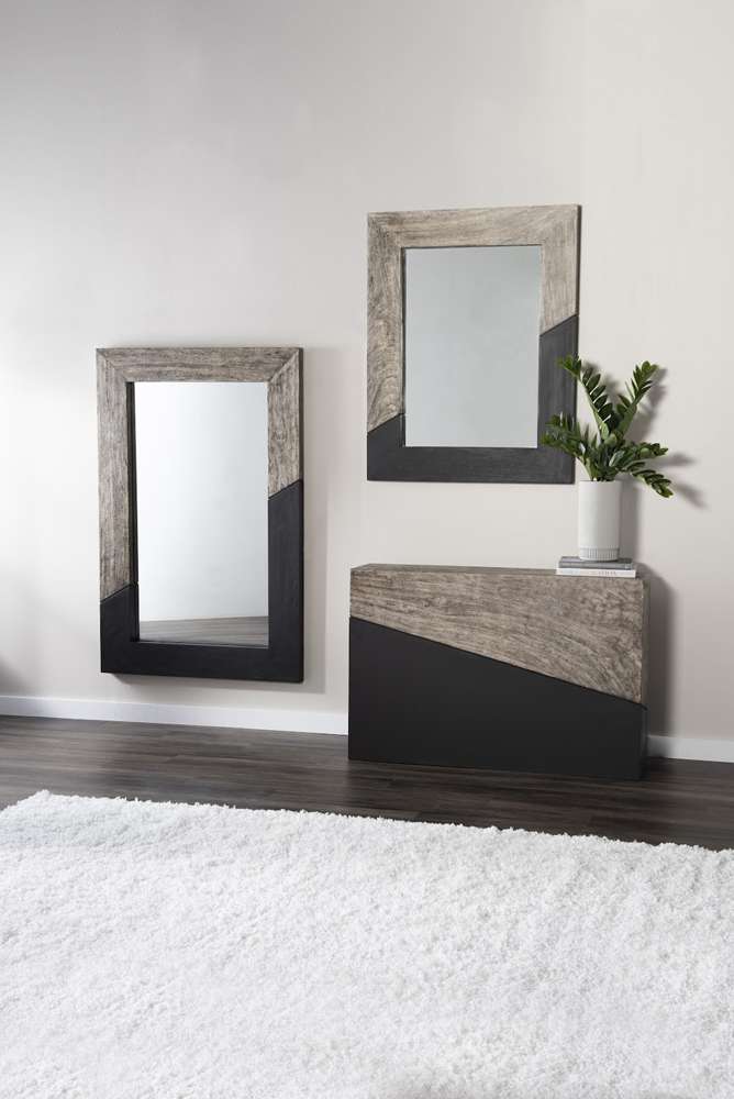 Phillips Collection - Geometry Console Table, Gray Stone - TH97556 veiw 6