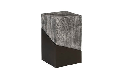 Phillips Collection - Geometry Side Table, Gray Stone - TH97559 view 1
