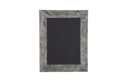 Phillips Collection - Geometry Wood Mirror, Gray Stone, Black - TH105237 veiw 3