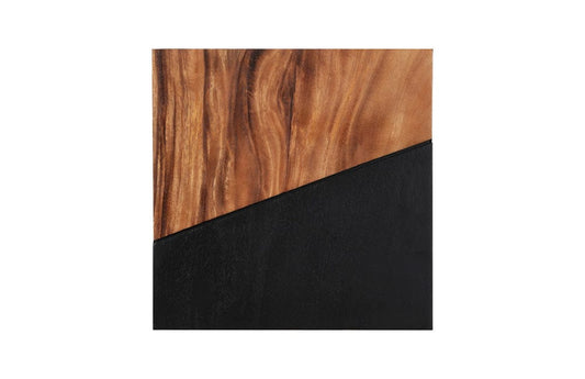 Phillips Collection - Geometry Wood Wall Tiles, Chamcha Wood, Natural, Black - TH99989 view 1