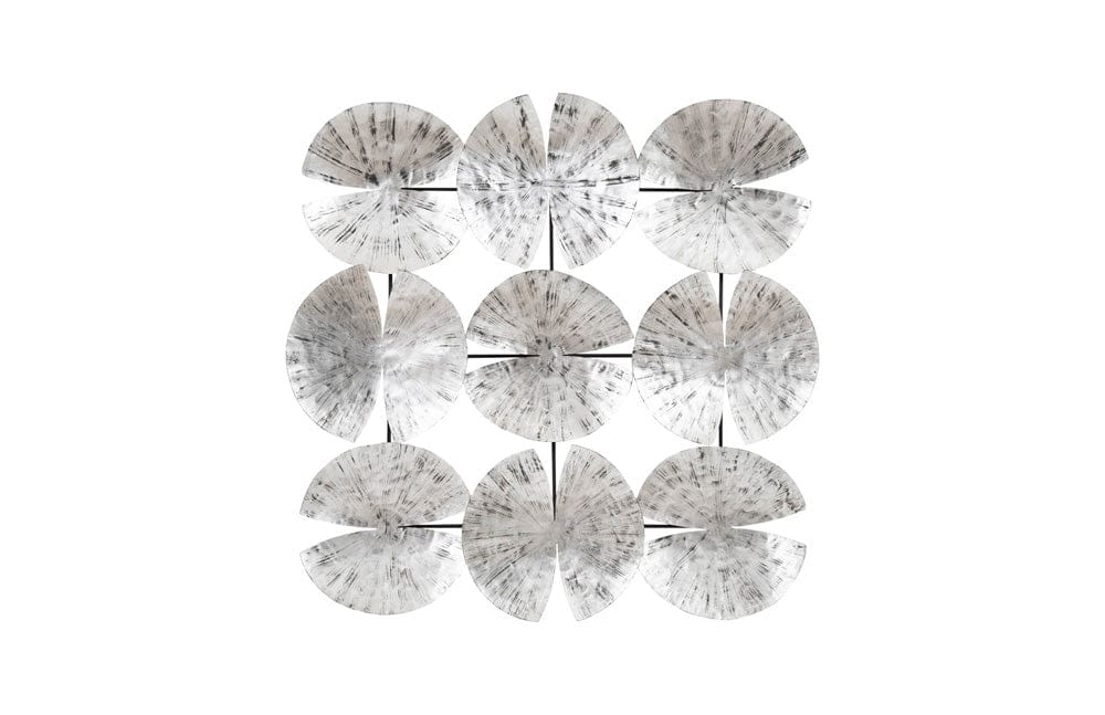 Phillips Collection - Ginkgo Leaf Wall Art, 9 Leaves, Silver - TH78934 view 1