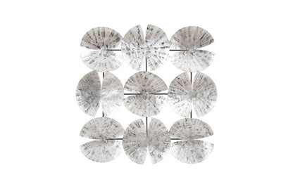 Phillips Collection - Ginkgo Leaf Wall Art, 9 Leaves, Silver - TH78934 view 1