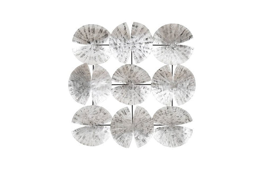 Phillips Collection - Ginkgo Leaf Wall Art, 9 Leaves, Silver - TH78934 view 1