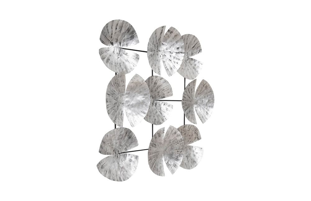Phillips Collection - Ginkgo Leaf Wall Art, 9 Leaves, Silver - TH78934 view 2