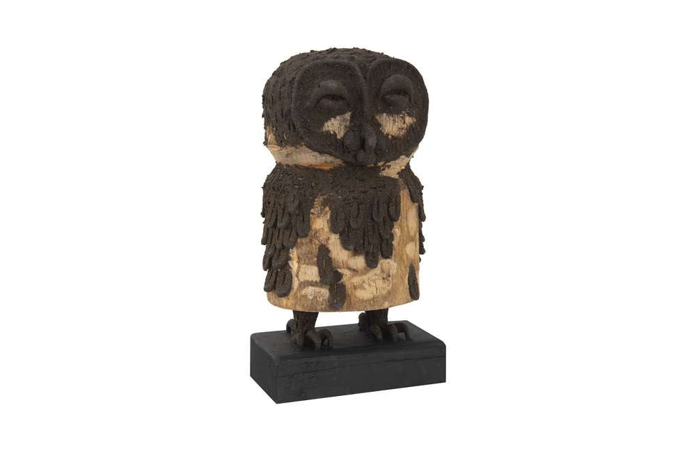 Phillips Collection - Girl Owl, Carved Animal - TH72070 veiw 1