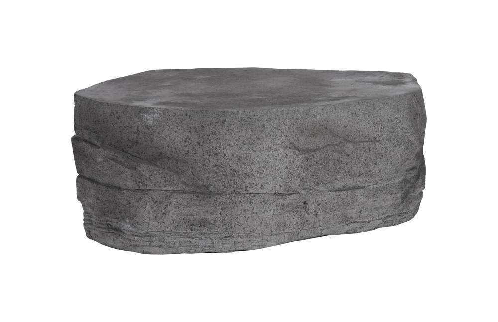 Phillips Collection - Grand Canyon Cast Coffee Table, Slate Gray, LG - PH104354 veiw 1