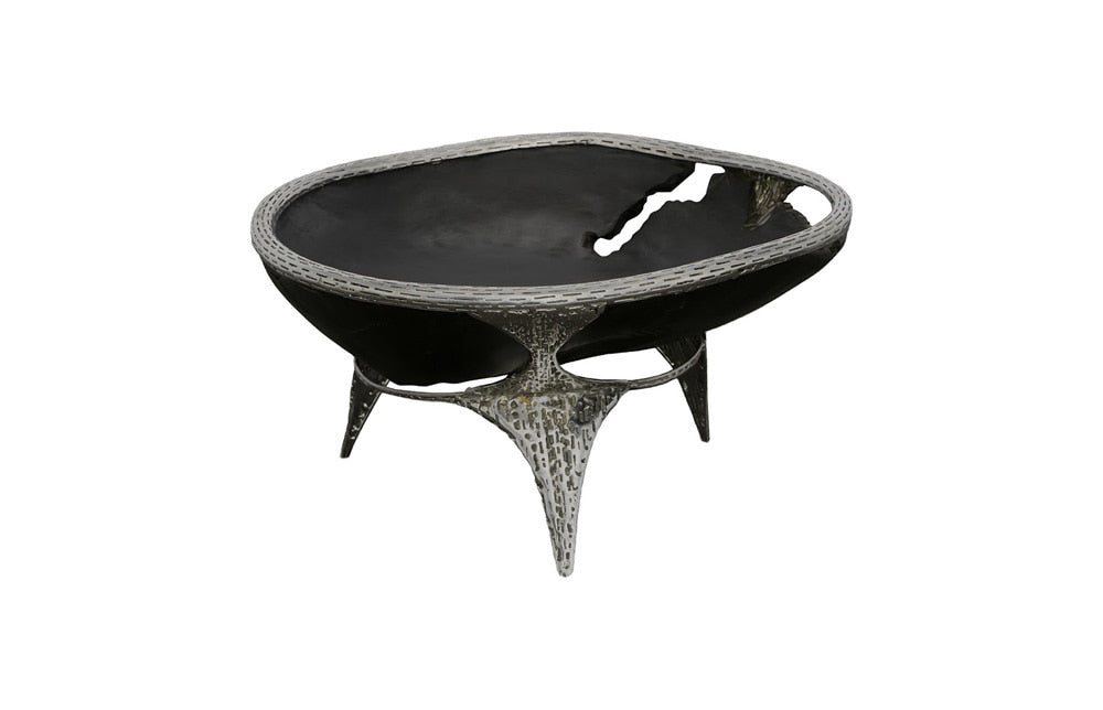 Phillips Collection - Graven Table Top Bowl, Black and Stainless Steel - ID112791 veiw 1