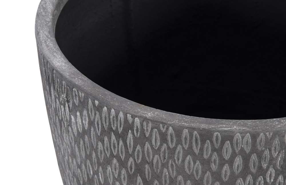 Phillips Collection - Griswold Planter Gray , SM - PH69970 veiw 2