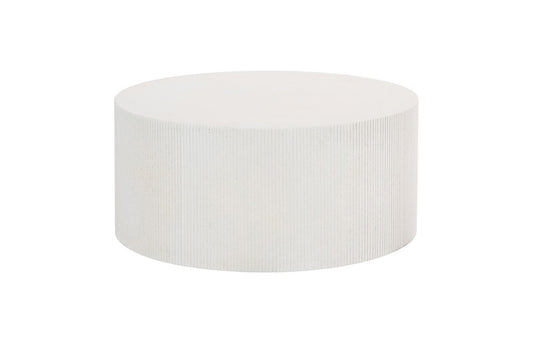 Phillips Collection - Groovy Coffee Table, White Stone - PH115692 veiw 1