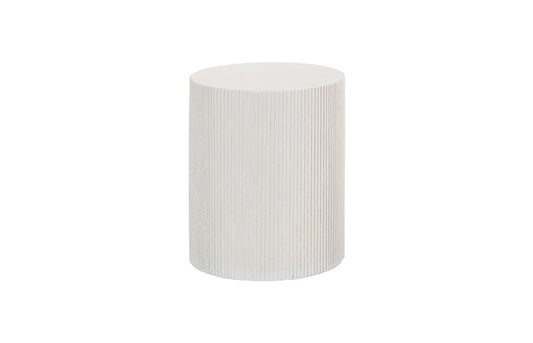 Phillips Collection - Groovy Side Table, White Stone - PH115693 veiw 1