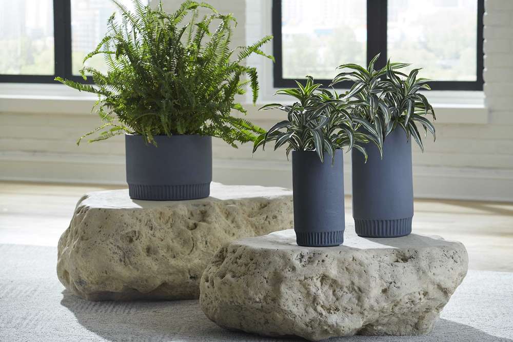 Phillips Collection - Harvest Planter, Large, Dark Gray - PH100219 veiw 2