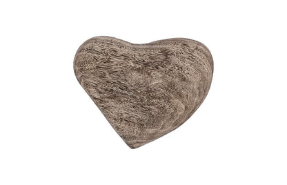 Phillips Collection - Heart Wall Tile, Chamcha Wood, Gray Stone Finish - TH99500 view 1