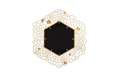 Phillips Collection - Hexagon Honeycomb Mirror Brass - TH107116 view 4