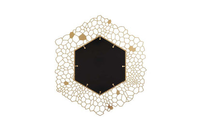 Phillips Collection - Hexagon Honeycomb Mirror Brass - TH107116 veiw 4