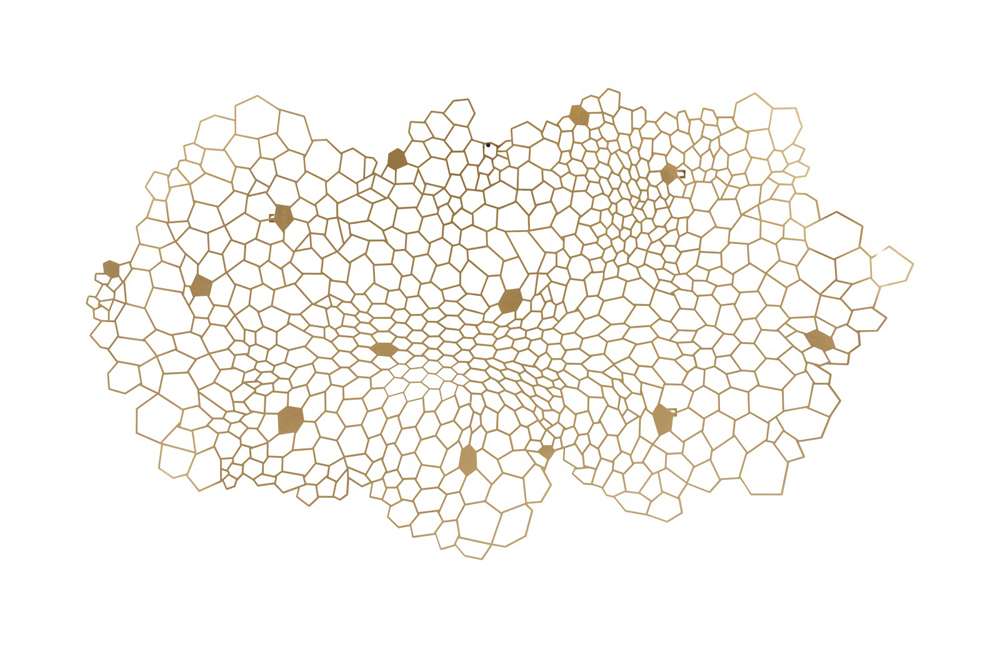 Phillips Collection - Honeycomb Wall Art, LG - TH97672 veiw 1