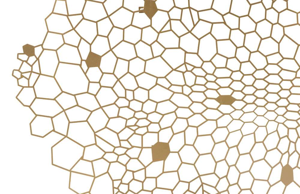 Phillips Collection - Honeycomb Wall Art, LG - TH97672 veiw 3