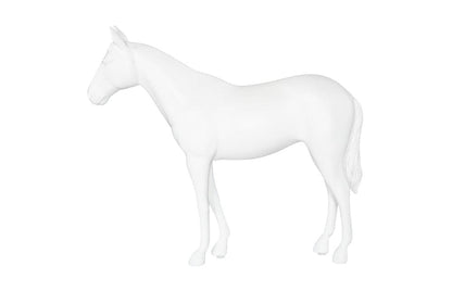 Phillips Collection - Horse Sculpture, Standing, Glossy White - PH63328 view 1