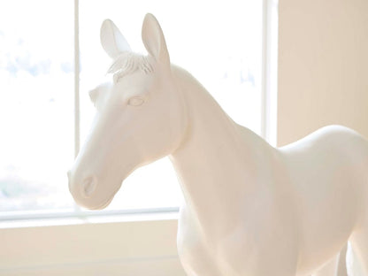 Phillips Collection - Horse Sculpture, Standing, Glossy White - PH63328 view 5