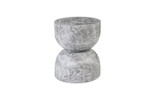 Phillips Collection - Hour Glass Side Table, Gray Stone - TH99995 view 1