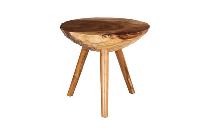 Phillips Collection - Indent Side Table, Natural, LG - TH115366 view 1
