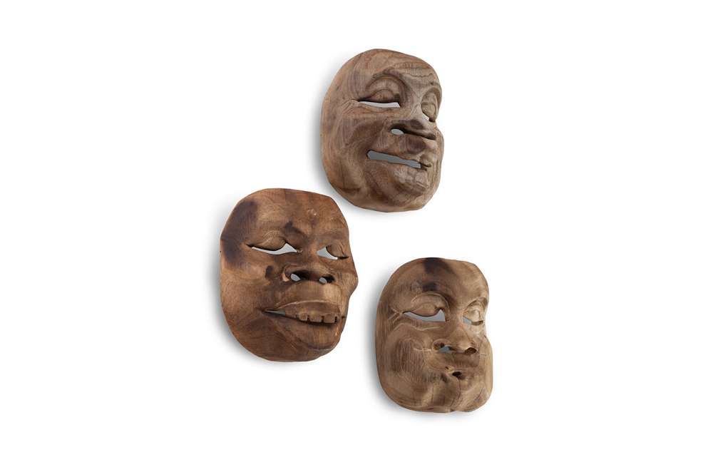 Phillips Collection - Indonesian Masks, Teak Wood, Assorted - ID72667 veiw 2