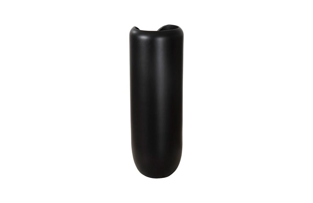 Phillips Collection - Interval Wood Vase, Black, Large - TH107164 view 2