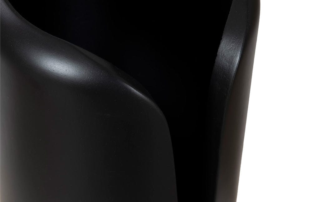 Phillips Collection - Interval Wood Vase, Black, Large - TH107164 view 3