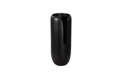 Phillips Collection - Interval Wood Vase, Black, Medium - TH107163 view 1