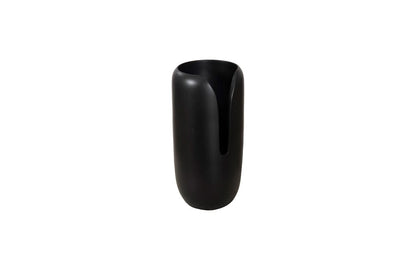 Phillips Collection - Interval Wood Vase, Black, Small - TH107162 view 1