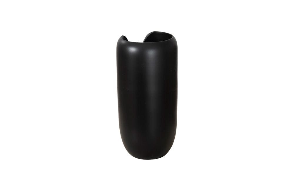 Phillips Collection - Interval Wood Vase, Black, Small - TH107162 view 2