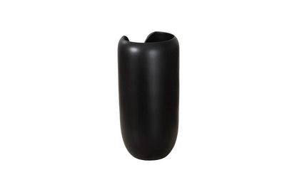 Phillips Collection - Interval Wood Vase, Black, Small - TH107162 view 2