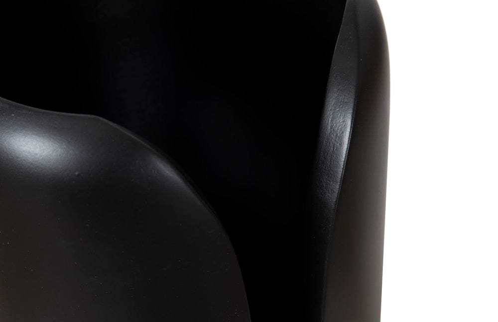 Phillips Collection - Interval Wood Vase, Black, Small - TH107162 view 3