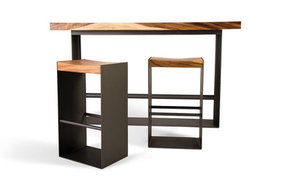Phillips Collection - Iron Frame Bar Table, Natural - TH81409 view 5