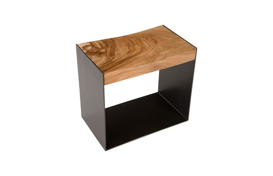 Phillips Collection - Iron Frame Stool, Natural - TH81408 view 2