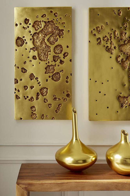 Phillips Collection - Julian Vase, Gold Leaf - PH67523 veiw 5