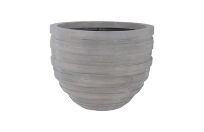 Phillips Collection - June Planter, Raw Gray, LG - PH105218 veiw 1