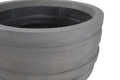 Phillips Collection - June Planter, Raw Gray, LG - PH105218 veiw 2