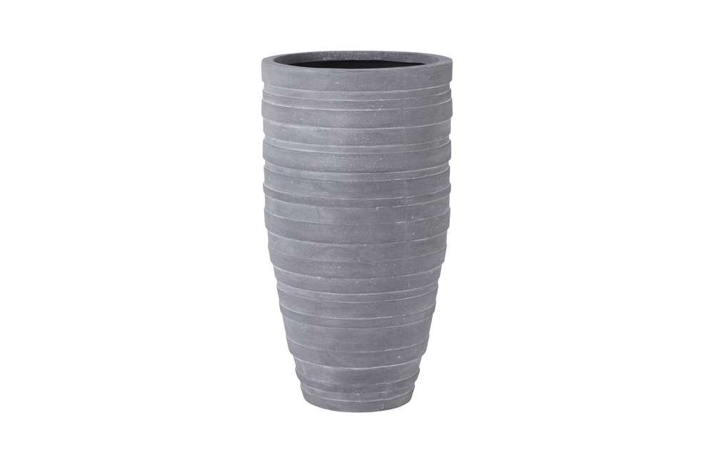 Phillips Collection - June Slim Planter, Raw Gray, MD - PH103538 veiw 1