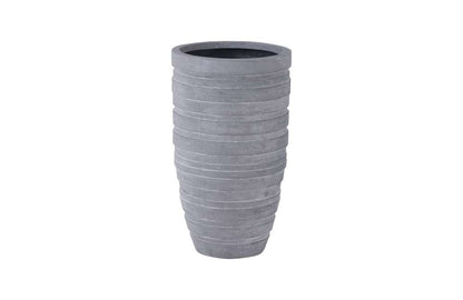 Phillips Collection - June Slim Planter, Raw Gray, SM - PH103537 veiw 1