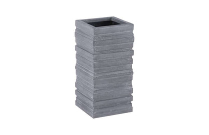 Phillips Collection - June Square Planter, Gray, SM - PH103540 veiw 1