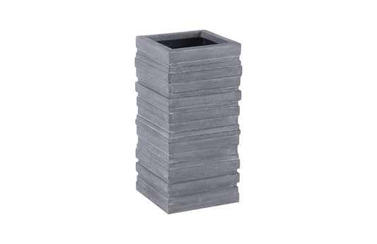 Phillips Collection - June Square Planter, Gray, SM - PH103540 veiw 1