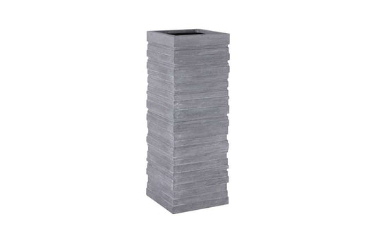 Phillips Collection - June Square Planter, Gray, XL - PH103543 veiw 1