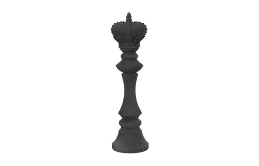 Phillips Collection - King Chess Sculpture, Cast Stone Black, Small - PH118739 view 1