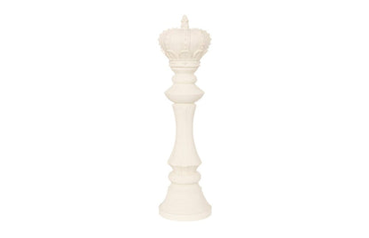 Phillips Collection - King Chess Sculpture, Cast Stone White, Small - PH118740 view 1