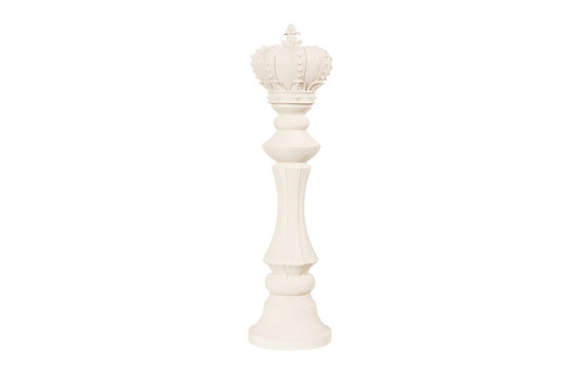 Phillips Collection - King Chess Sculpture, Cast Stone White - PH115686 veiw 1