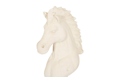 Phillips Collection - Knight Chess Sculpture, Cast Stone White, Small - PH118748 view 3