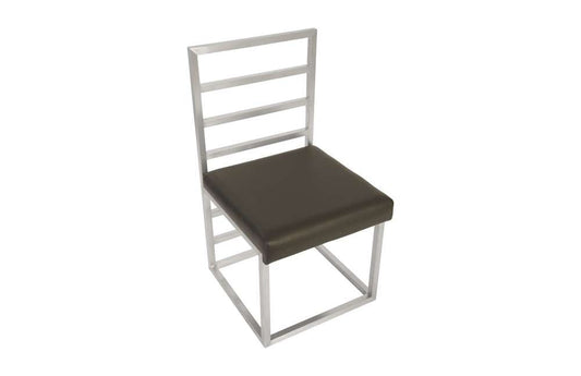 Phillips Collection - Ladder Dining Chair , Gray/Silver Finish - ID96164 veiw 2