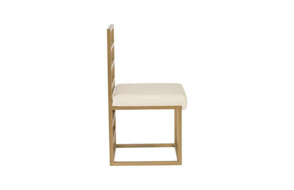 Phillips Collection - Ladder Dining Chair, Natural/Brass Finish - ID94264 veiw 2
