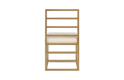 Phillips Collection - Ladder Dining Chair, Natural/Brass Finish - ID94264 veiw 3
