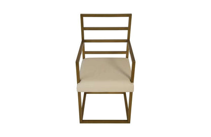 Phillips Collection - Ladder Dining Chair, Natural/Brass Finish - ID94264 veiw 4